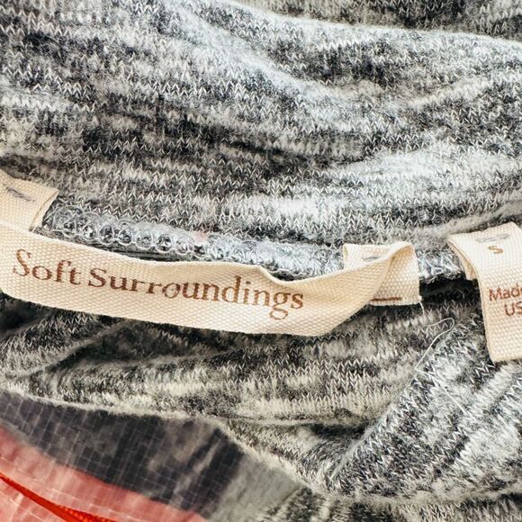 Soft Surroundings Heather Gray Softie Weekend Dress Size Small - Picture 6 of 6